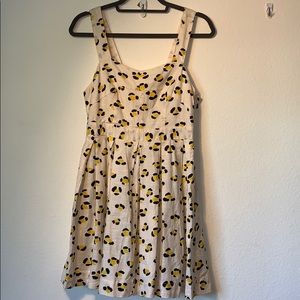 Cheetah print dress Cooperative brand NWT